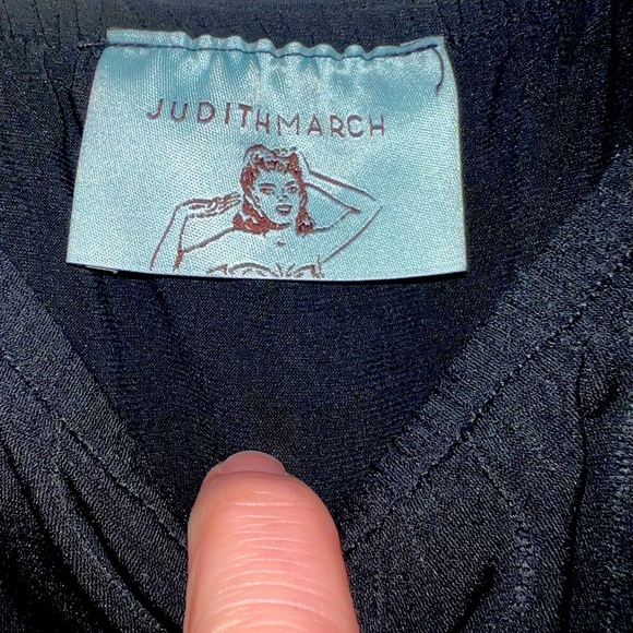 Judith March Dress. Strapless & Tiered with crochet details! Worn once! - Picture 6 of 8
